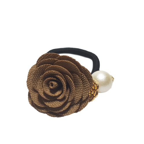 Fleuri Pony_Rose Hair Tie