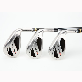 detail image3 New Utility IRONS INOUT BLACK U1 / U2 Graphite 37 inch / 36.5 inch Golf Swing