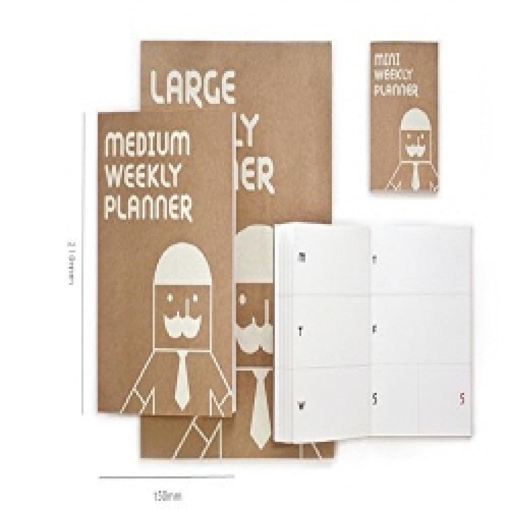 JSTORY MEDIUM WEEKLY PLANNER, Korean planner, Cute planner