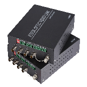 4ch 3G/HD-SDI Fiber Optic Video+Data+Audio Link [HDMD]
