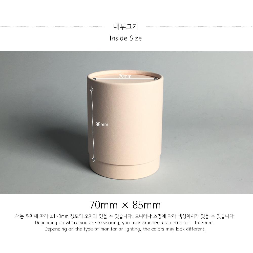 Paper tube box_79x100(Pink) Round Candle Soap Cosmetic Packaging Gift Carton Boxes