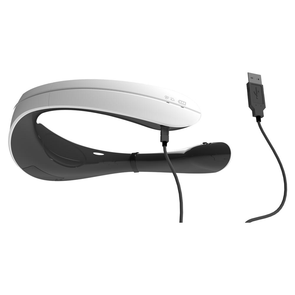 EOS Convenient Wearable Type Portable Air Purifier ( Black & White )