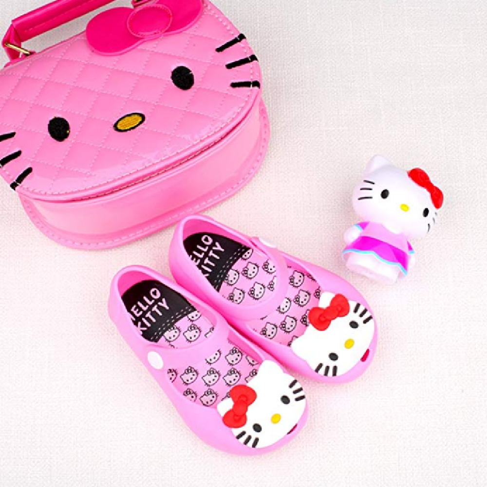 cavort Girl's Kitty Jelly Shoes