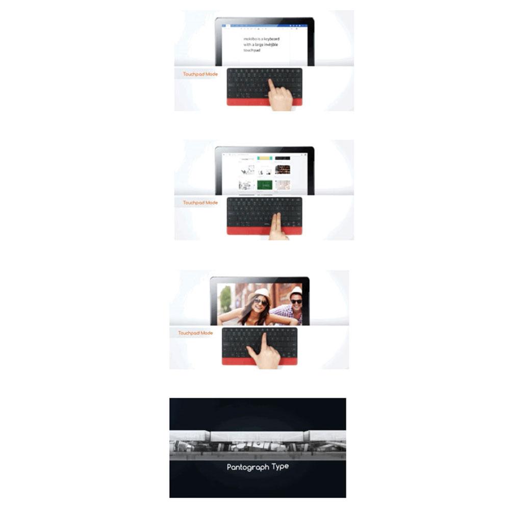 Mokibo The Touchpad Embedded Keyboard