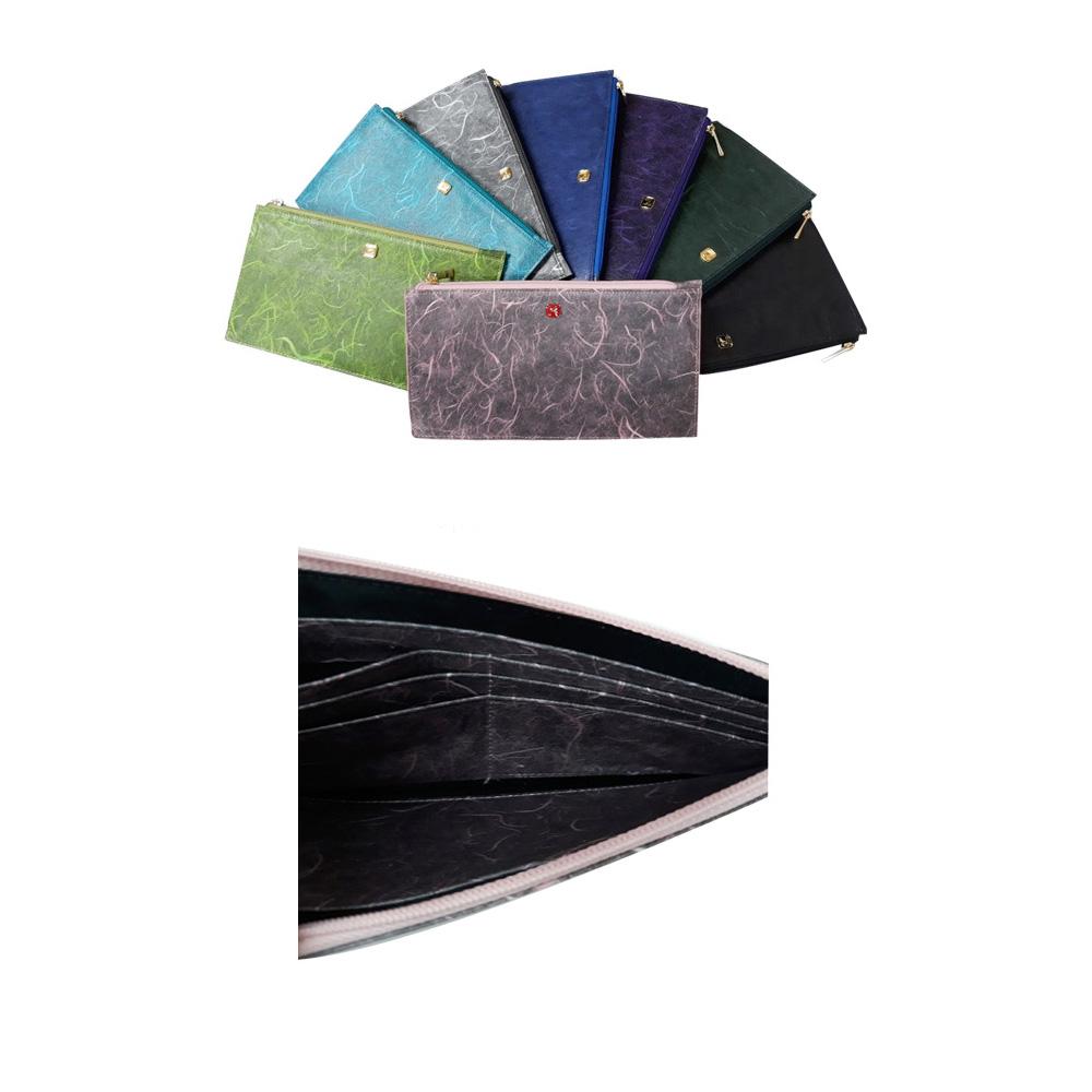 Hanji Leather Slim Pouch