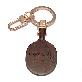 full image ILLUSIONI PICCOLO TT BLADE Table Tennis Racket Keychain/Key Ring_Burgundy Red