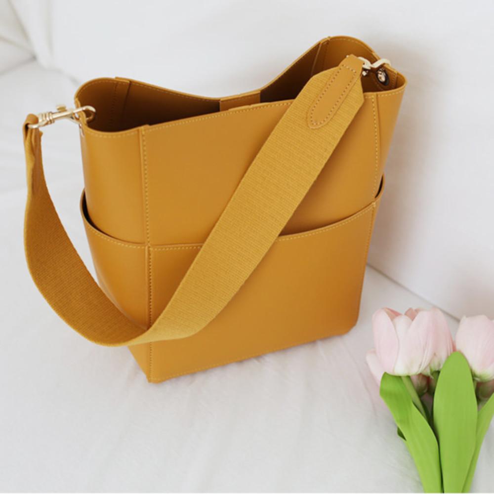 [PinkBag] Sangle 2-way Shoulder Bucket bag (5 Colors)