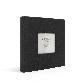 detail image3 Fabric Frame Cover Photo Album 1UP, 5x7 50 Pockets (Jet Black)