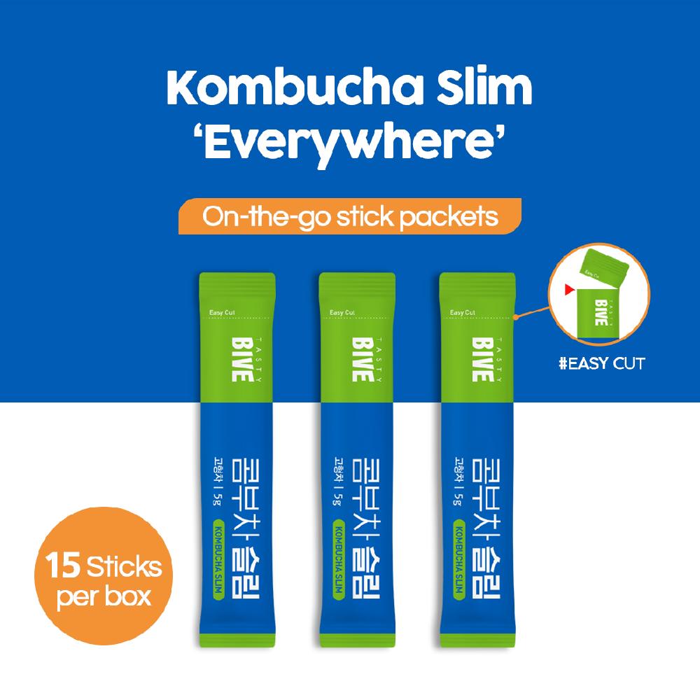 Kombucha Slim, Healthy Drink with Low Calories