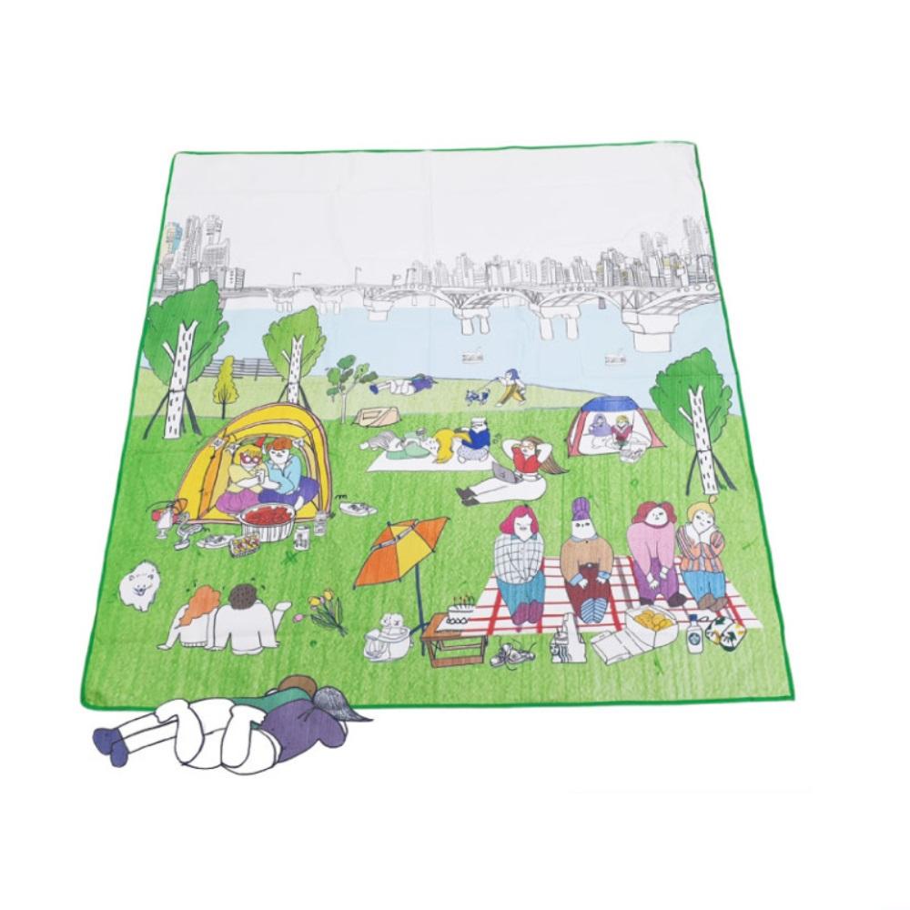 Hangang Park Picnic Story Mat