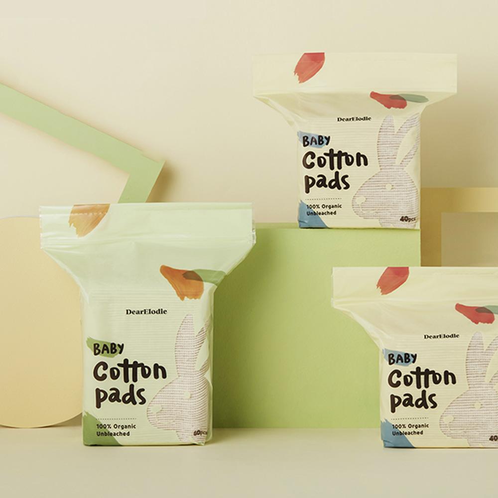 Baby Cotton Pads 60pcs 8 sets