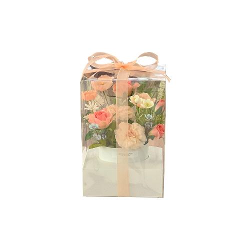 Artificial Poppy Centerpiece  (White Yellow) | FLOWER, centerpiece, present, celebration, graduation, wedding, surprise, art, beauty, love