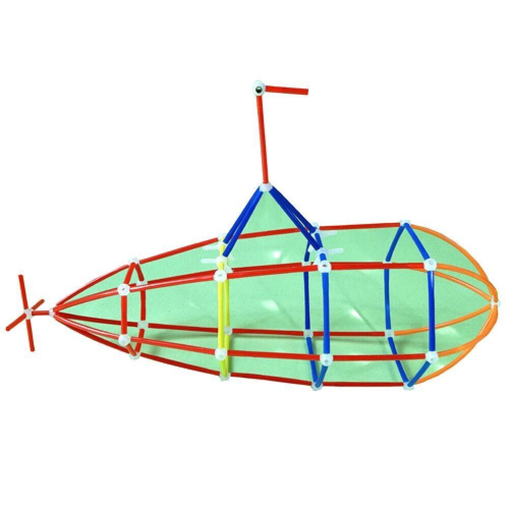 Straw Connectors Educational Toy Kits For Kids (Creativity , EQ . NQ ) Colorful