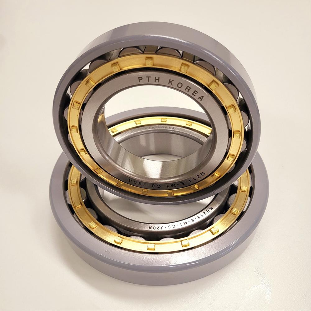 INSULATED CYLINDRICAL ROLLER BEARING MACHINED BRASS CAGE