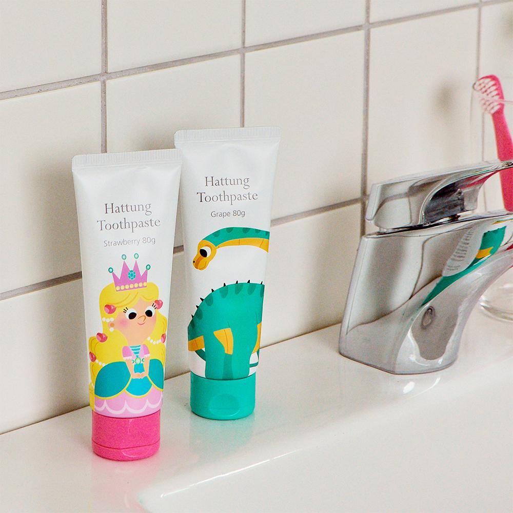Hattung Low-Fluoride Fluoride-Free Toothpaste