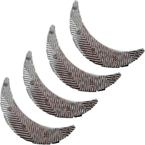 SJPMC Shoe Heel Pad for Preventing the Worn-Out (4pieces) Long-Lasting, Strong and Durable on Rough