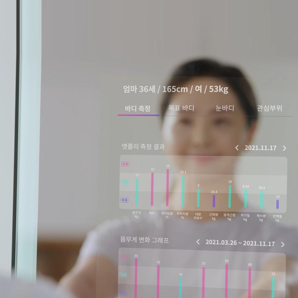 Smart AI Home GYM Mirror