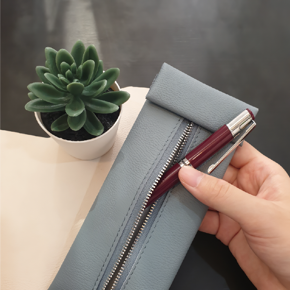 Mnminz Envelope Pen pouch(Black, Sky, Cloud, White, Pink)