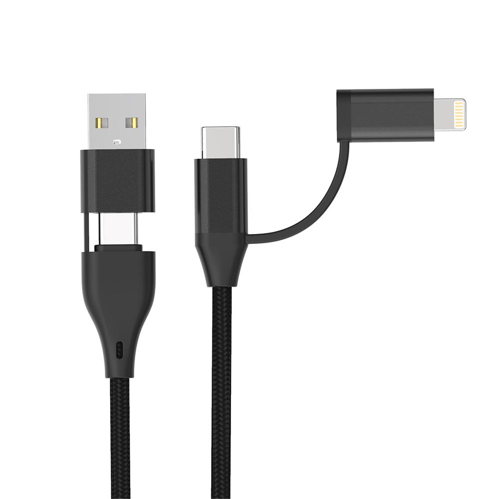 COOLEAN 4 in 1 Multi Fast Charging Cable 65W