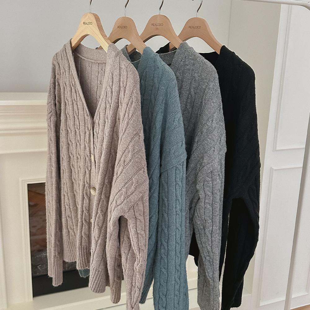 Ho-Ho Cable Cardigan