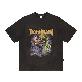 full image VINTAGE WASHING GOOSEBUMPS T-shirts BLACK
