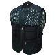 full image XYLO Cool Vest, Ice Cooling Vest Suitable for Indoor and Outdoor Use (Black, Gold)