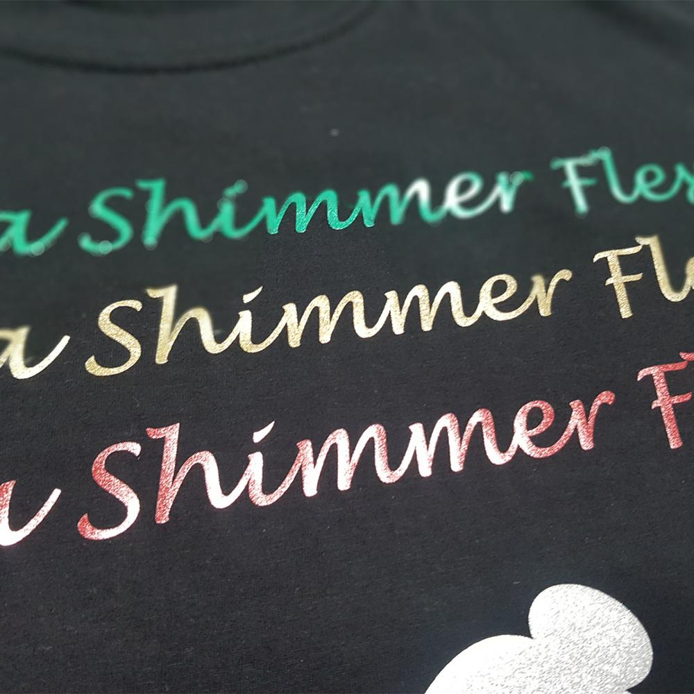 Heat Transfer Vinyl, Shimmer Flex