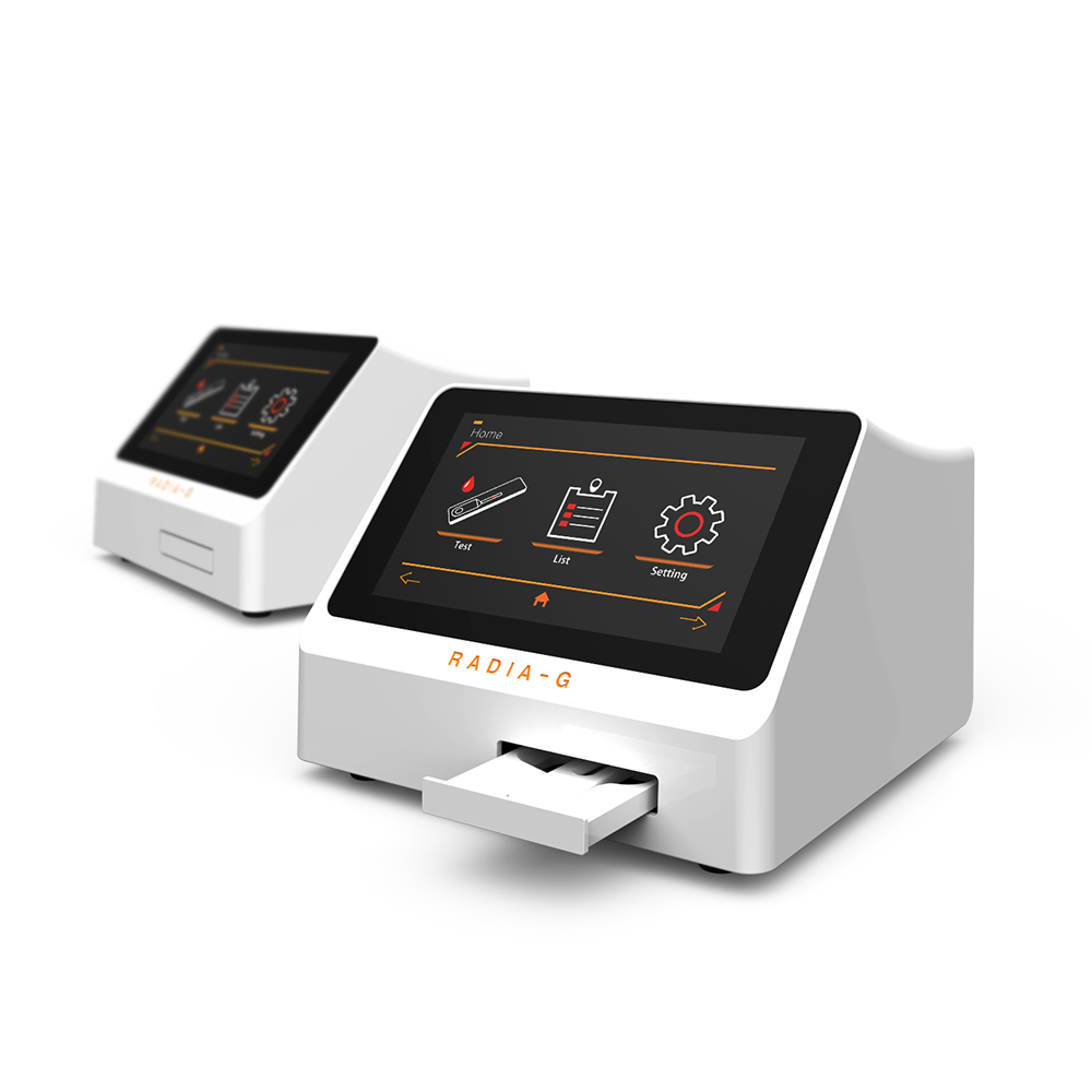 Medical device ODM / Medical instrument R&D services / RADIA-G rapid test kit reader