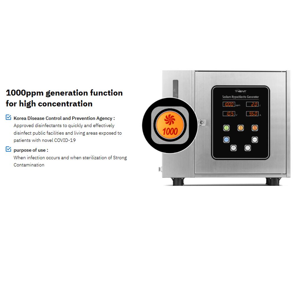 Electrolyzed Sterilizing water generator TIE-N20