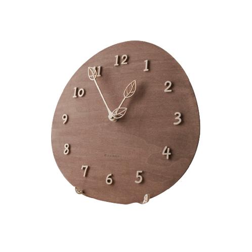 Mongle pebble silent wall clock