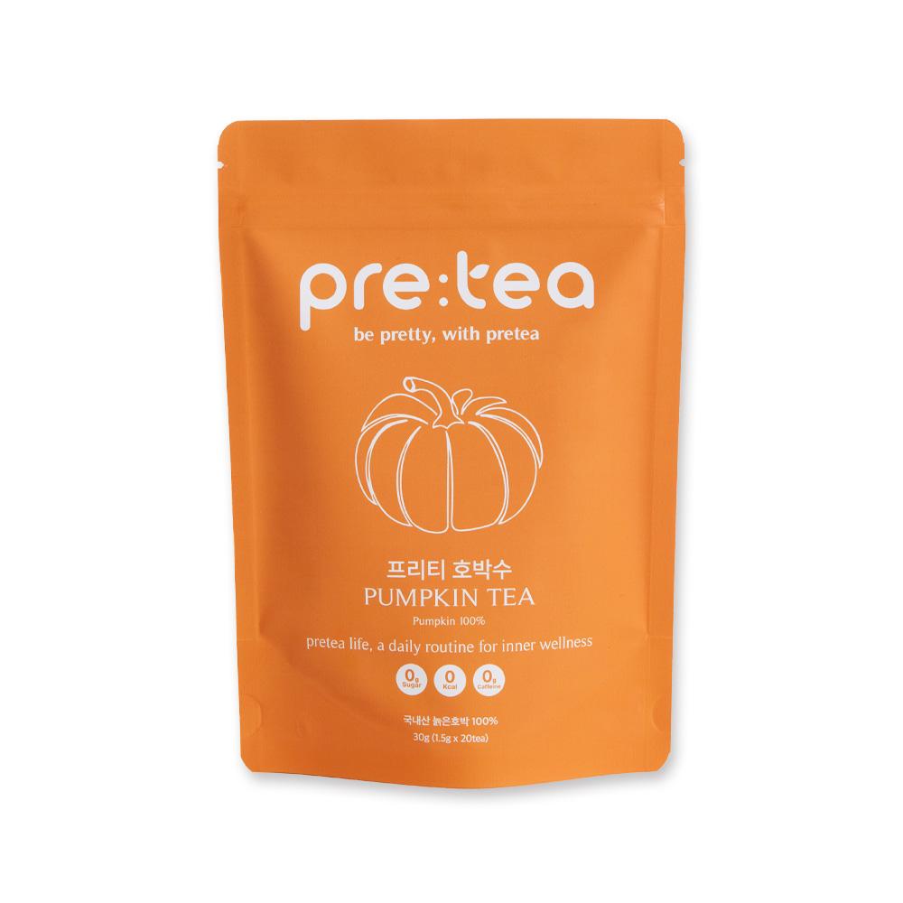 PRETEA PUMPKIN HERBAL TEA, (1.5g*20tea)
