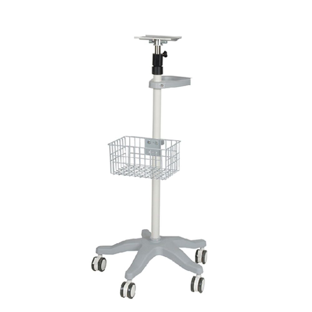 Medical Patient Mobile Monitor Stand Patient Monitor Roll With Stand Rolling Stand For Patient Moni