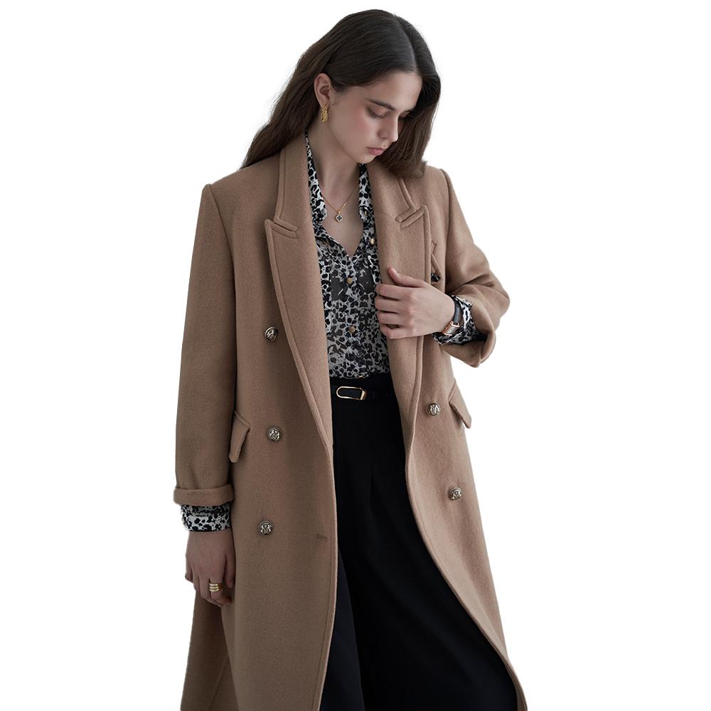 Classic Cashmere Wool Handmade Long Coat